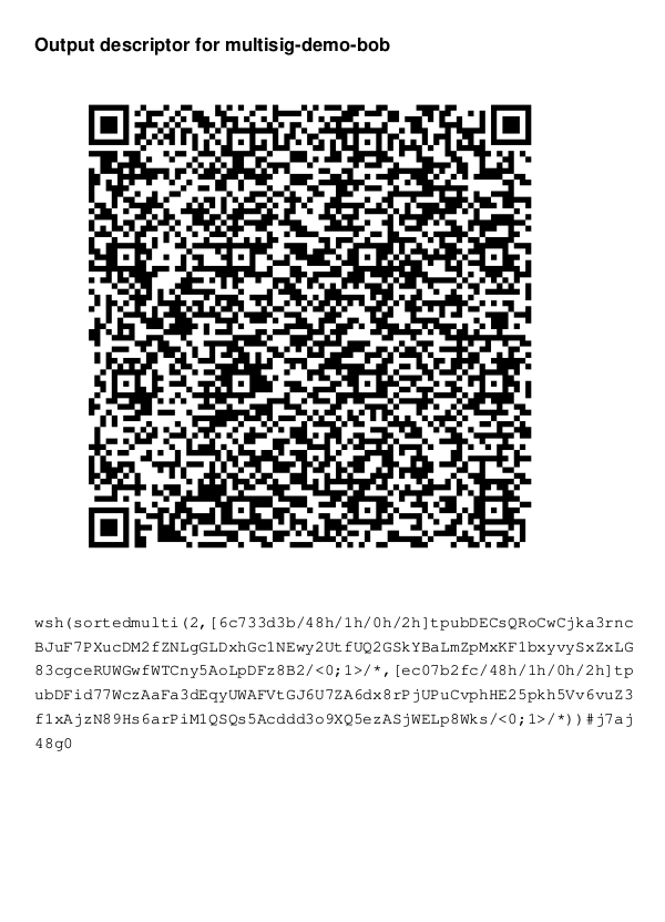 Guide - Sparrow multiparty multisig