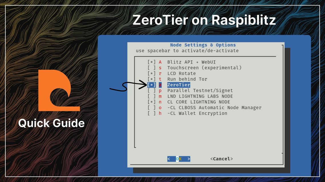 Guide - ZeroTier on RaspiBlitz