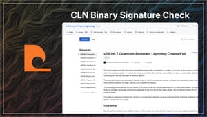 CLN Binary Signature Check